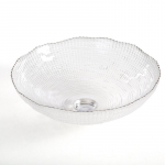 Kauss Daisy 01, l&auml;bipaistev v., 25 cm