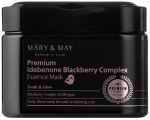 N&auml;omaskide komplekt Mary & May Premium Idebenon Blackberry Complex, 20 tk