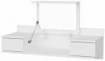 Tualettlaud Kalune Design Zenn 875ZNA3352, valge v., 62 cm x 100 cm x 38.9 cm