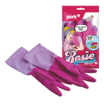 Kindad lateks York Rosie, t&auml;iskasvanutele, roosa v., S, 2 tk