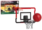 Korvpallikomplekt palliga Lean Toys Sport Set 19728, must v./punane v.