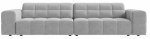 Diivan Cosmopolitan Design Chicago Velvet Bluvel 03, h&otilde;be v., 102 x 252 cm x 78 cm