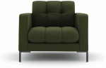 Tugitool Cosmopolitan Design Bali, must v./roheline v., 96 cm x 87 cm x 75 cm