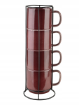 Tasside komplektid AffekDesign Evie, bordoo v., 0.37 l