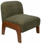 Tugitool Homla Lusento 245732, roheline v., 66 cm x 72 cm x 72 cm