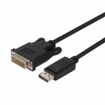 Juhe Unitek Displayport / DVI Displayport, DVI, 1.8 m, must v.