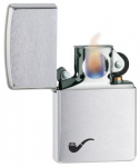 Tulemasin Zippo Lighter 200PL, h&otilde;be v./must v.