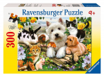 Pusle Ravensburger Happy Animal Buddies 13160, 49 cm x 36 cm, 300 tk, mitmev&auml;rviline