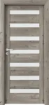 Siseukseleht Domoletti D7 PORTAVERTE D7, parempoolne, siberi tamm v., 203 x 74.4 x 4 cm