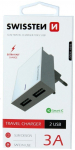 Telefoni laadija Swissten, USB/AC/DC