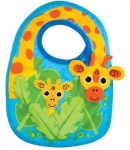 Pudip&otilde;ll Sassy Mealtime Bib, mitmev&auml;rviline, pol&uuml;ester, 0 kuud