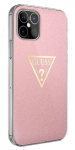 Telefoni &uuml;mbris Guess Metallic Collection, Apple iPhone 12 mini, roosa