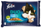 Kassi m&auml;rgtoit Felix Fantastic Duo, kalaliha, 0.085 kg, 4 tk