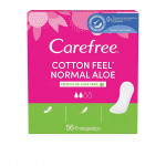 Pesukaitsmed Carefree Aloe, Normal, 56 tk